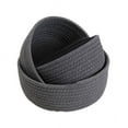 thumbnail image 1 of KOYPTL Portable Rope Storage Basket Bag,Tabletop Waterproof Round Containers,Large Capacity Household Bath Organizer for Sundries Cosmetics Baby Toys Fruit & Christmas Thanksgiving Gift Decoration, 1 of 1