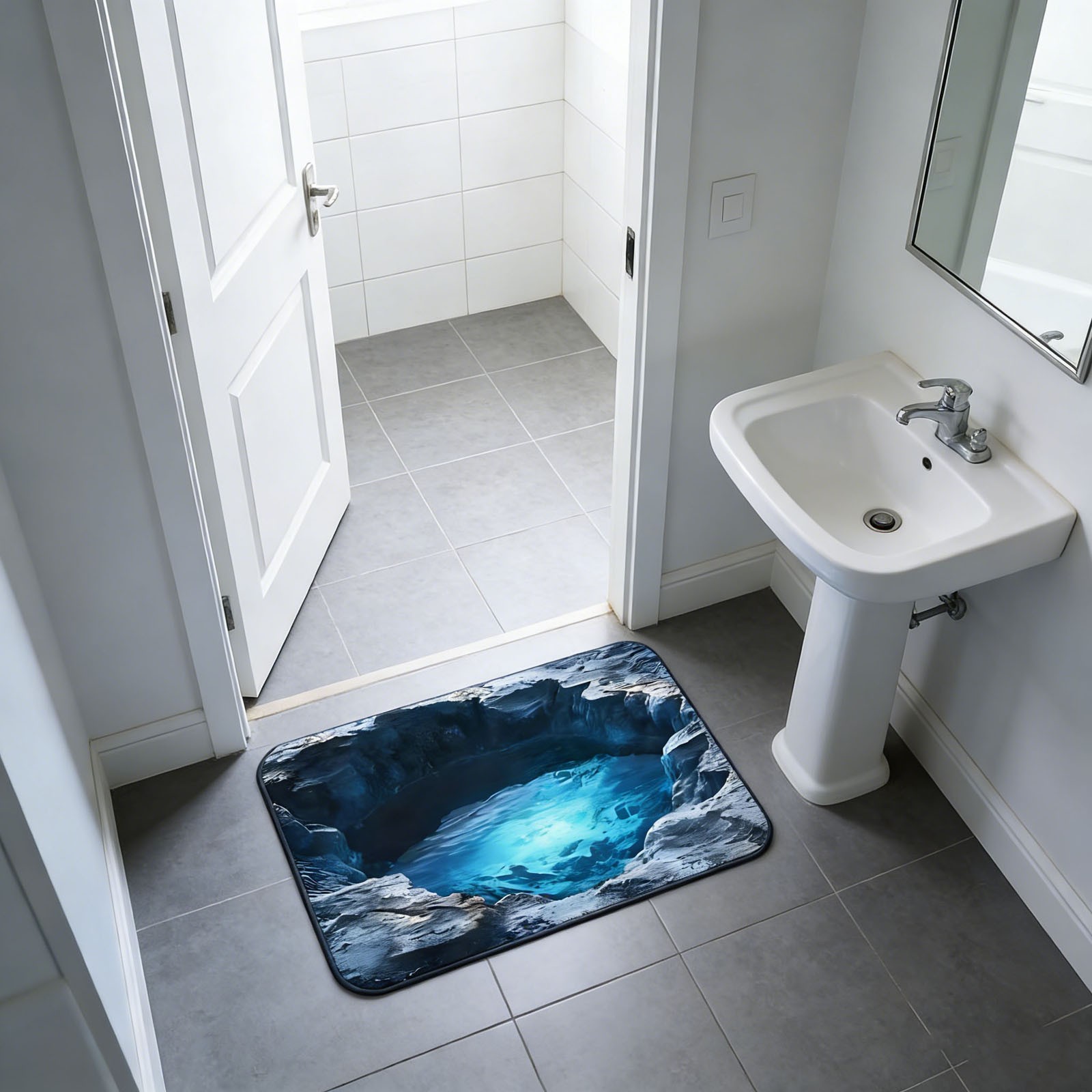 KOYPTL Realistic Optical Illusion Rug 16