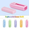 thumbnail image 1 of KOYPTL Rubber Erasers Sliding Retractable Eraser,Soft Push Pull Eraser,Large Pencil Eraser Gift for Office Back to Primary Back to College Art Drawing Sketching Stationery Supplies, 1 of 5