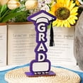 thumbnail image 1 of KOYPTL Senior 2026 Graduation Party Decorations Wooden 9 Inch Graduation Photo PropsClass of 2026 Table Centerpiece Party Holiday Supplies Tabletop Decorative Ornament Graduation Gifts, 1 of 4