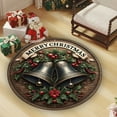 thumbnail image 1 of KOYPTL Simulation Christmas Theme Area Rug-2Ft,Machine Washable Decorative Round Indoor Throw Nonslip Carpet,Winter Xmas Tree Collection Area Runner Rug for Holiday Decor Living Room Bedroom Nursery, 1 of 6