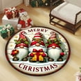 thumbnail image 1 of KOYPTL Simulation Christmas Theme Area Rug-2Ft,Machine Washable Decorative Round Indoor Throw Nonslip Carpet,Winter Xmas Tree Collection Area Runner Rug for Holiday Decor Living Room Bedroom Nursery, 1 of 6