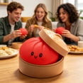 thumbnail image 1 of KOYPTL Simulation Dumpling Stress Ball Big Bun Toy With Box Large Stress Relief Sensory Ball For Adults Anxiety Relief Fidget Toy Soft Decompression Dough （150ml）Sensory Toy Gift for Holiday Birthday, 1 of 4
