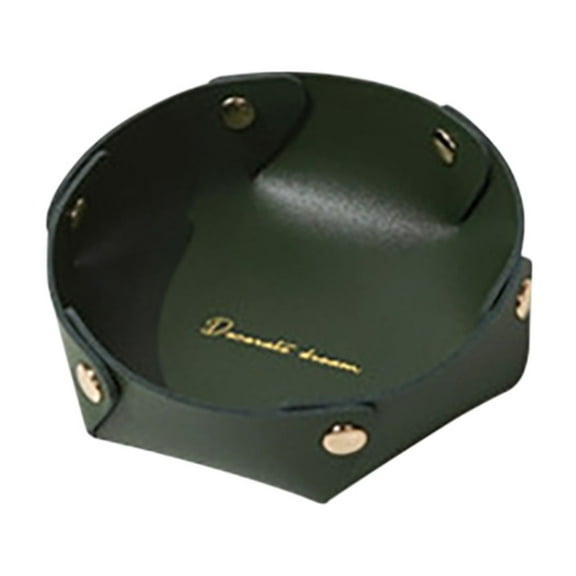 KOYPTL Small Foldable Key Tray for entryway Table-5 In,Tray Desk Organizer for Men Women Coin Wallet Watch Key Phone Coin Storage Box & Bedside Storage Box & Christmas Holiday Candy Treats Containers