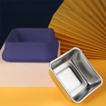 thumbnail image 1 of KOYPTL Stainless Steel Dog Bowls Set Removable No Tip Puppy Food and Water Feeder Bowl Basic Metal Small Dog Bowls for Dogs Cats Rabbit Guinea Pigs Ferret, 1 of 6