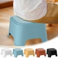 thumbnail image 1 of KOYPTL Step Stool Shower Foot Stool 8.5 Inch High One Step Stool with Anti Slip Bottom Small Plastic Step Stool for Home Office Garage Stools Laundry Bathroom, 1 of 7