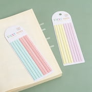 KOYPTL Sticky Long Tabs 6 Sheet Highlighter Tape 960 Pcs Translucent Sticky Notes Tabs for Bible Study Home S-chool Office Supplies Holiday Birthday Gifts for Adult Women