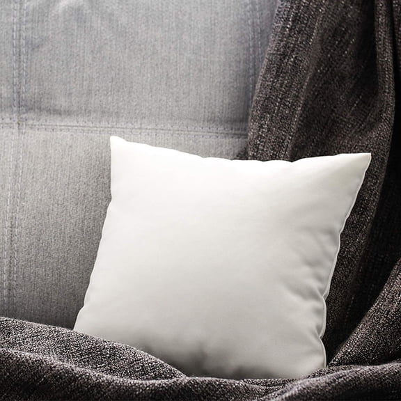 KOYPTL Throw Pillows Inserts Vacuum Compressed Pillow Form Durable Cotton Non-Woven Lining for Long-Lasting Shape Expands to Firm Square Insert with Cotton Cover 6 Size