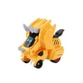 thumbnail image 1 of KOYPTL Transform Dinosaur Toy Cars for Boys Aged 3 4 5 6 7 Years Old, Transforming Toy Dinosaur Car Collision Reversal Vehicle For Kids Battles Car for Boys,Birthday Christmas Gifts for Kids, 1 of 6
