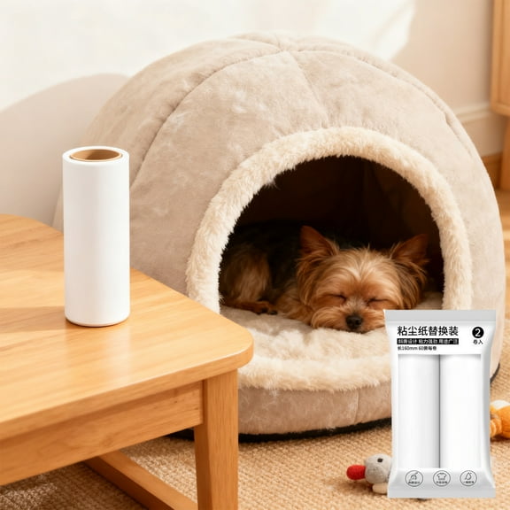 KOYPTL Washable Reusable Lint Roller, Portable Mini Lint Remover, Cat Pet Hair Rollers Travel Size Sticky Cleaner Dog Hair Remover for Clothes Gel Lint Roller Ball Only 2 Rolls
