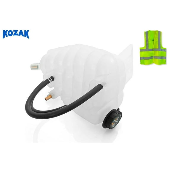 KOZAK 603-5105 2591620C91 Engine Coolant Reservoir Tank Radiator Replacement Compatible with International 5900 9200 9900i Prostar 2003-2018