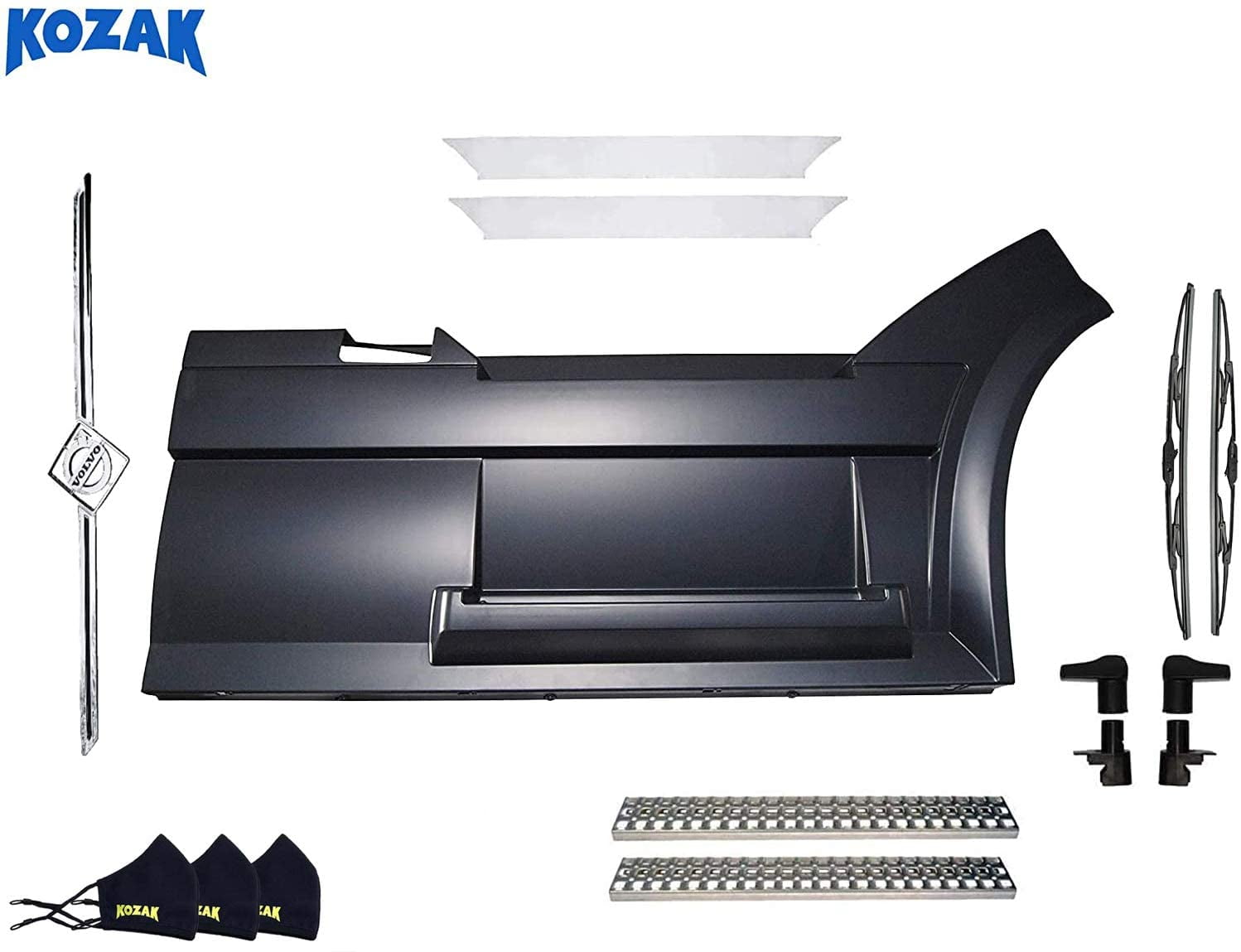 KOZAK Compatible with Volvo VNL Front Step Fairing Panel RH