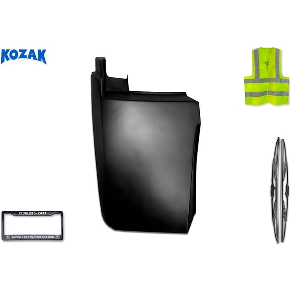 KOZAK Fender Extension Compatible with International LT LT625, Driver Left Side