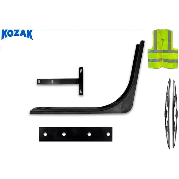 KOZAK Low Wind Cab Fairing Support Bracket 82728020 (Plastic) compatible with Volvo VNL