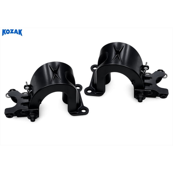 KOZAK Rear Fairing Access Panel Support Brackets Set (Right Passenger & Left Driver Side) Compatible with Volvo VNL New 2025 2026