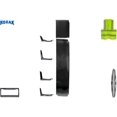 thumbnail image 1 of KOZAK Top and Lower Wind Fairing Cab Extenders w/Brackets 4 Pcs Set (Left Driver Side) Compatible with International LT LT625, 1 of 8