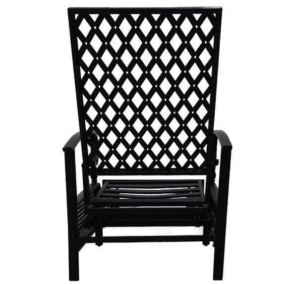 KOZYARD Adjustable Patio Reclining Lounge Chair Burgundy