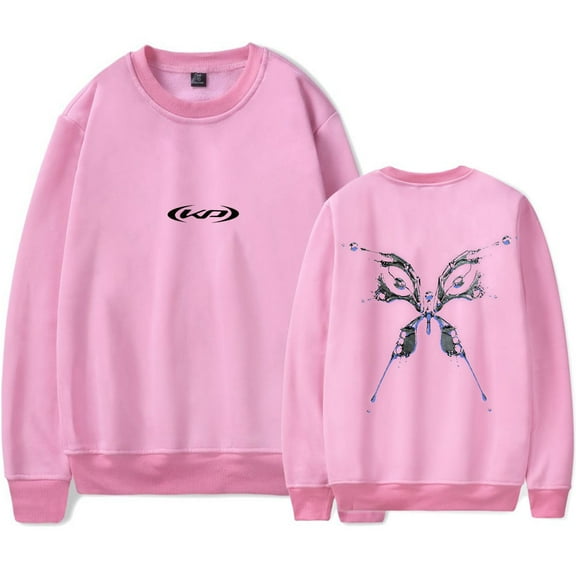 KP 143 Butterfly Logo Crewneck The Lifetimes Tour Merch Cosplay Women Men Fashion Sweatshirts