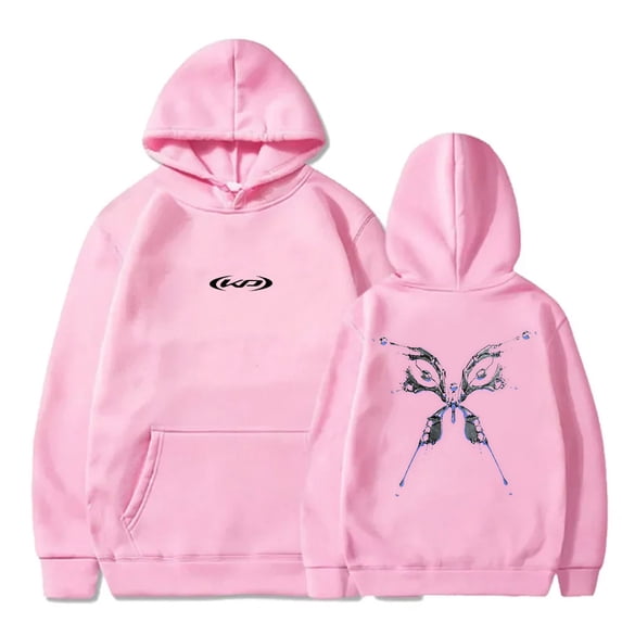 KP 143 Butterfly Logo Hoodies The Lifetimes Tour Merch Pullovers Cosplay Women Men Fashion Sweatshirts