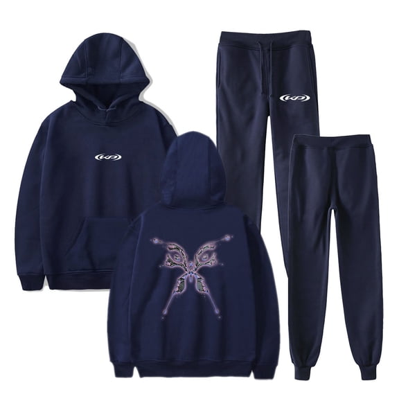 KP 143 Butterfly Logo Merch Hoodies Jogger Pants Cosplay Women Men Fashion Casual Streetwear