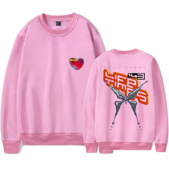 KP 143 Lifetimes Heart Logo Merch Crewneck Sweatshirts Cosplay Women Men Fashion Casual Long Sleeve