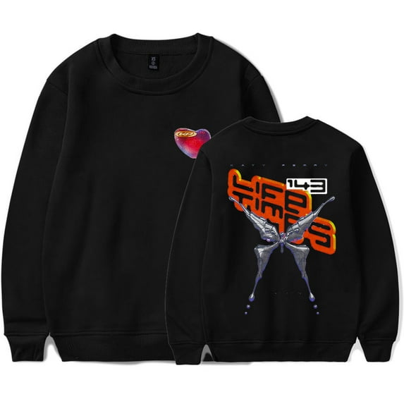 KP 143 Lifetimes Heart Logo Merch Crewneck Sweatshirts Cosplay Women Men Fashion Casual Long Sleeve