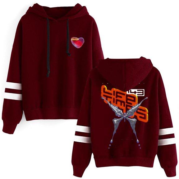 KP 143 Lifetimes Heart Logo Merch Pocketless Parallel Bars Sleeve Streetwear Long Sleeve T-Shirts