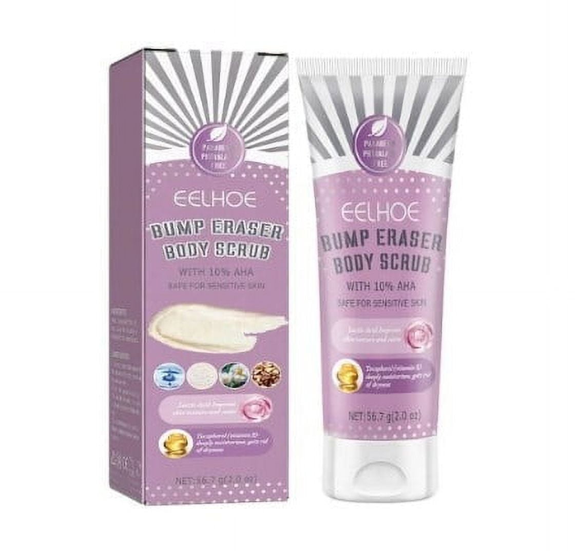 KP Bump Eraser Body Scrub Exfoliant for Keratosis Pilaris with 10 AHA 2 oz.