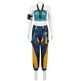 thumbnail image 1 of ZTACE POP Singer Stars Halloween Costume - Zoey Cosplay Costume, Girls Costume Party Outfit Dress, Halloween Cosplay Costumes - Green, 110, 1 of 9