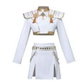 thumbnail image 1 of ZTACE POP Singer Stars Costume - Mira Zoey Rumi White Outfit Full Set, Women Costume Party Outfit Dress, Halloween Cosplay Party Outfits - Beige, S, 1 of 8
