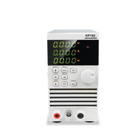 KP182/KP184 Single Channel Electronic DC Load meter 200W 400W Battery capacity power test aging