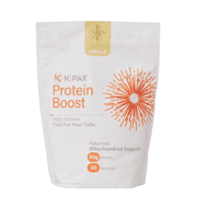 KPAX Protein Boost, Mitochondrial Support, Gut Health  w/Greens and Probiotics Vanilla 30 servings