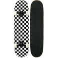thumbnail image 1 of KPC Pro Skateboard Checker Black/White 7.75", 1 of 4