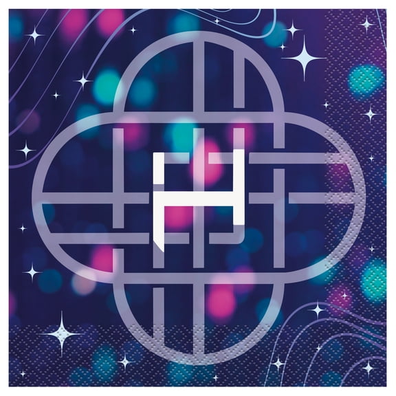 KPop Demon Hunters 16 Count 6.5IN x 6.5IN Multicolor Lunch Napkins