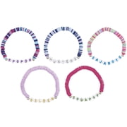 KPop Demon Hunters 5 Count Multicolor Party Favor Bracelets