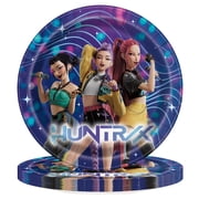 KPop Demon Hunters 8ct 8.5in Multicolor Dinner Paper Plates