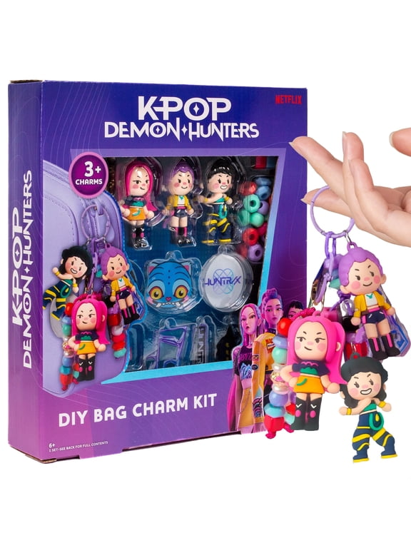Netflix KPop Demon Hunters DIY Bag Charms