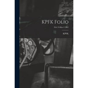 KPFK Folio; Feb 19-Mar 4 1962, (Paperback)