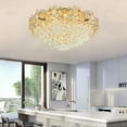 thumbnail image 1 of KPIBEST Modern K9 Crystal Chandelier Ceiling Light Lighting Lamp Living Room Dining Room 40cm, 1 of 11