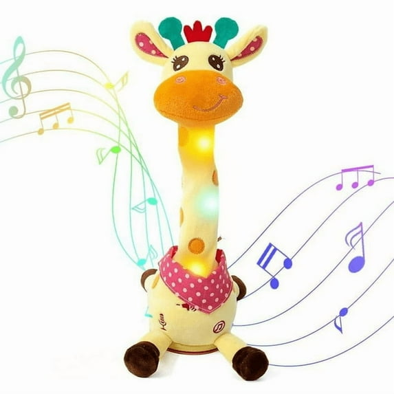 KPIMOR Dancing Talking Giraffe Toys: Electronic Giraffe Toys for Kids That Double as Playtime Entertainment Plush Toy and Cherished Gifts