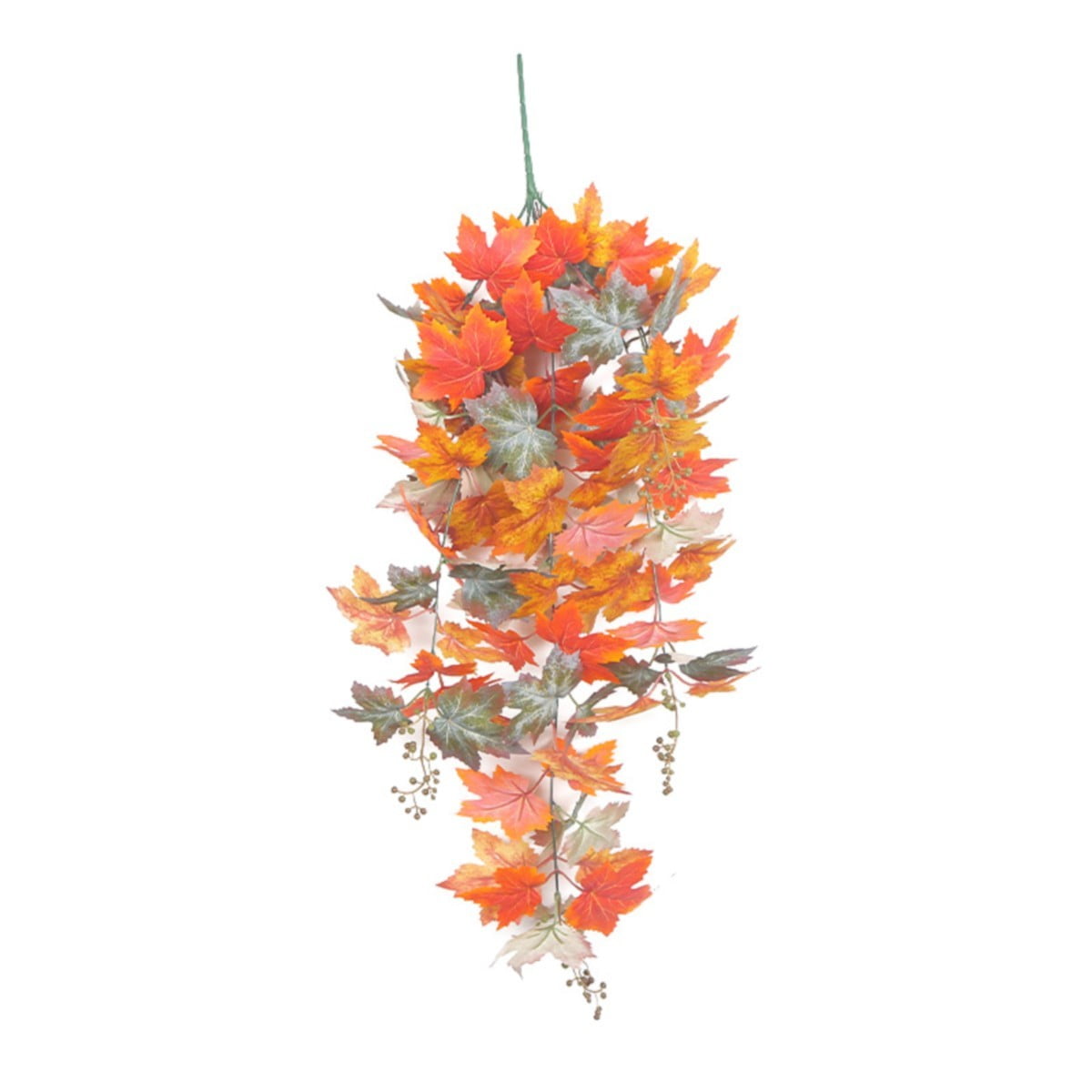 KPLFUBK Artificial Flower Bouquet Artificial Maple Leaf Garland Silk