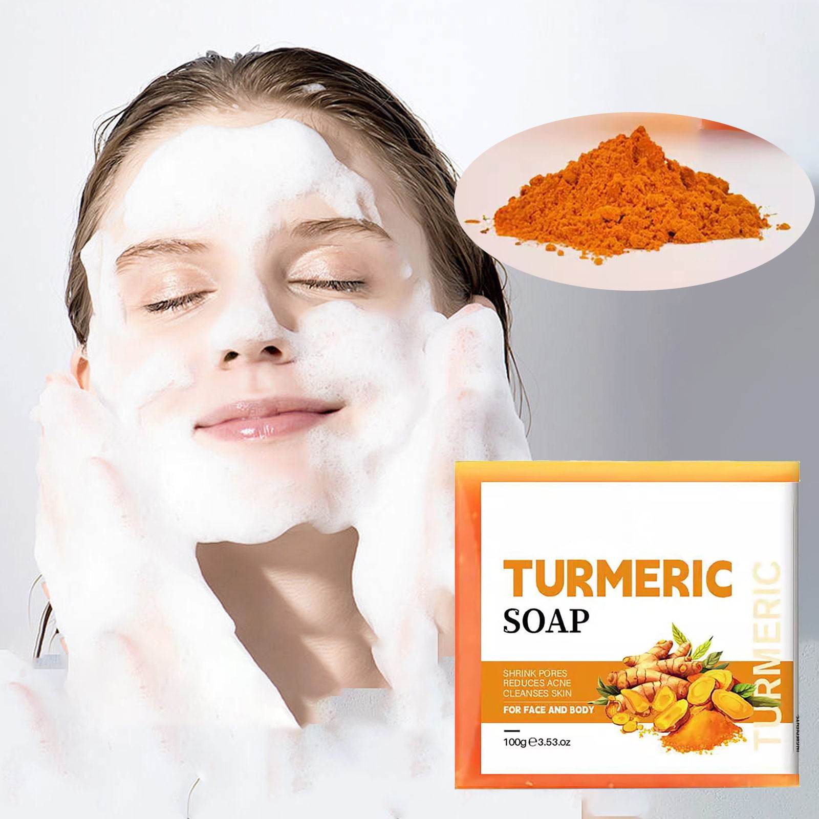 KPLFUBK Cleansing Soap Bar Face And Body Soap For Cleanses Skin Care