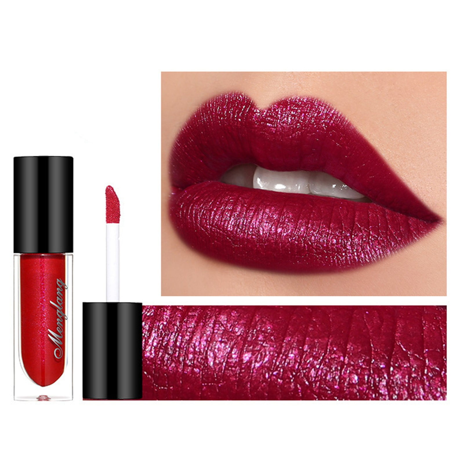 KPLFUBK Diamond Liquid Glitter Shimmer Lipstick LongLasting