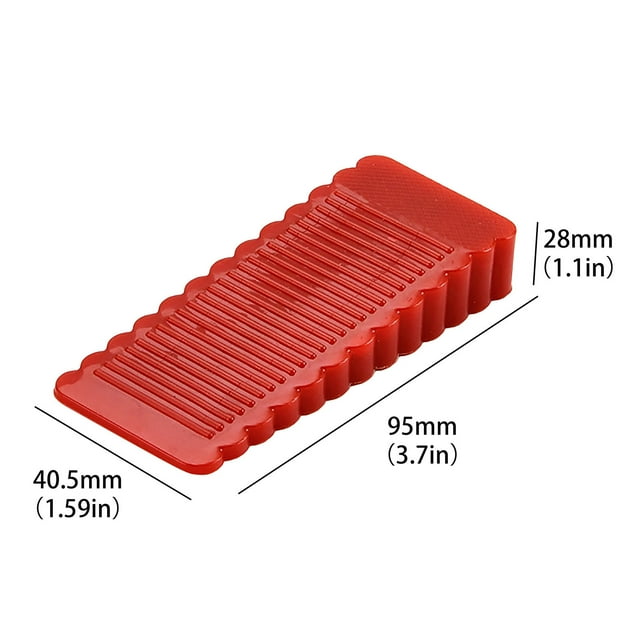 KPLFUBK Door Wedge Stopper NonSlip Rubber Floor Door Stopper Floor