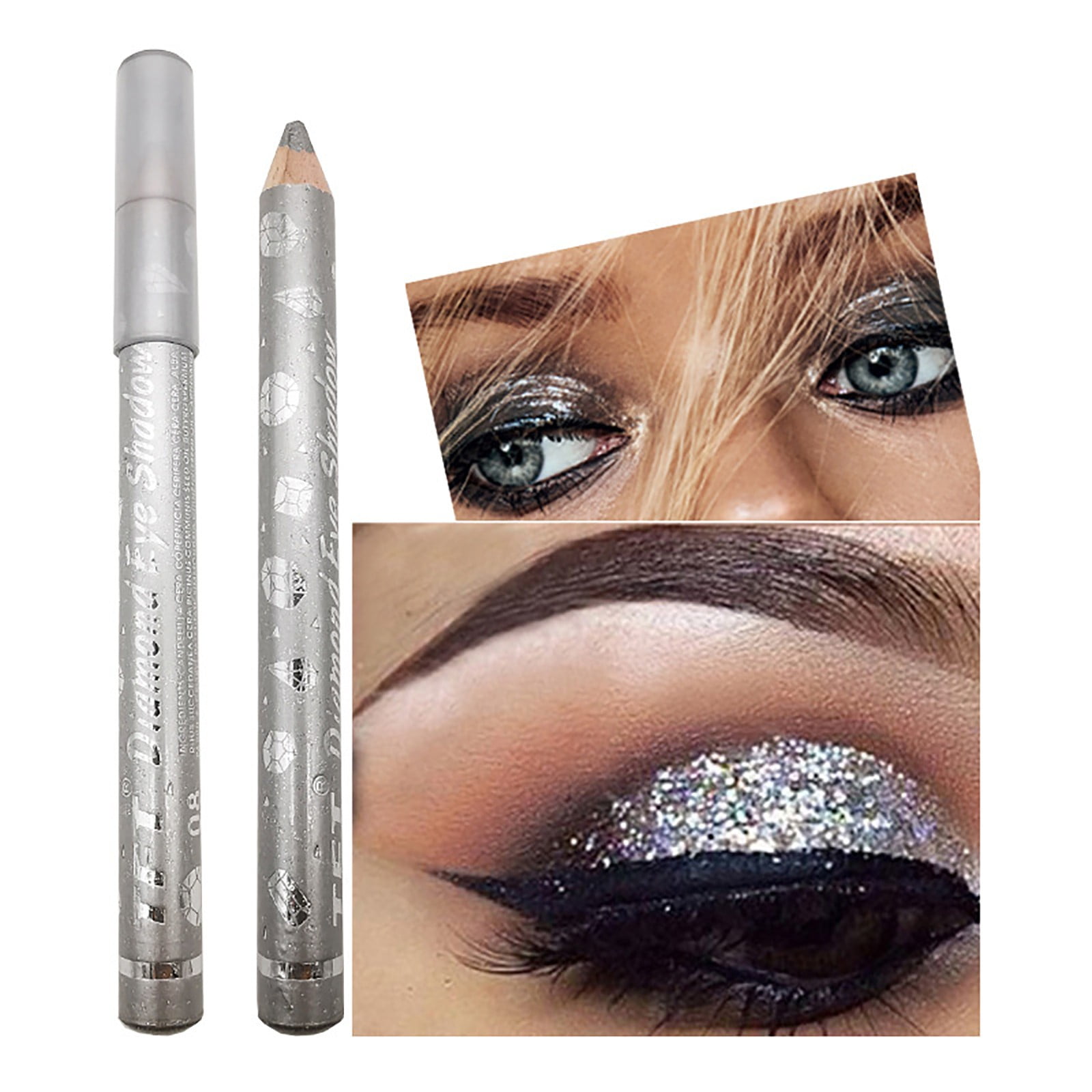 KPLFUBK Eyeshadow Stick Eyeshadow Pen And Lip Pen 2 In 1 Lying Silkworm Pen Highlighter Eye