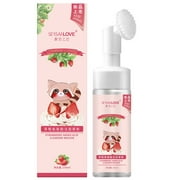 KPLFUBK Facial Cleanser Amino Foam Cleansing Cream Makeup Remover, Mild Cleansing, Moisturizing 5.07 fl oz Face Wash