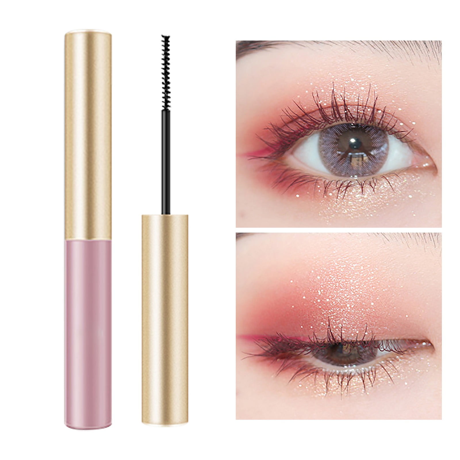 KPLFUBK Mascara Waterproof Light Feather Slender Mascara Primers Anti