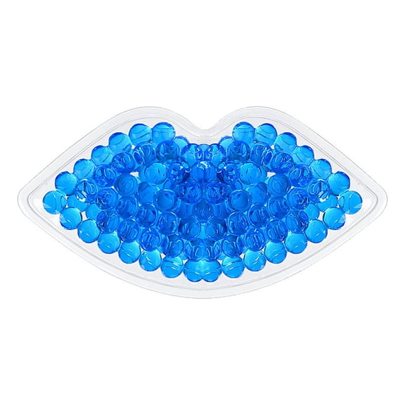 KPLFUBK Pro Beauty Tools Ice Gel Pack Hot Cold Compress Multipurpose Pack Lip Shaped Cool Ice Bag Mouth Shaped Gel Bead Ice Hot Compress Use Reusable 5ml Beauty Tools for Face Beauty Tools Kit
