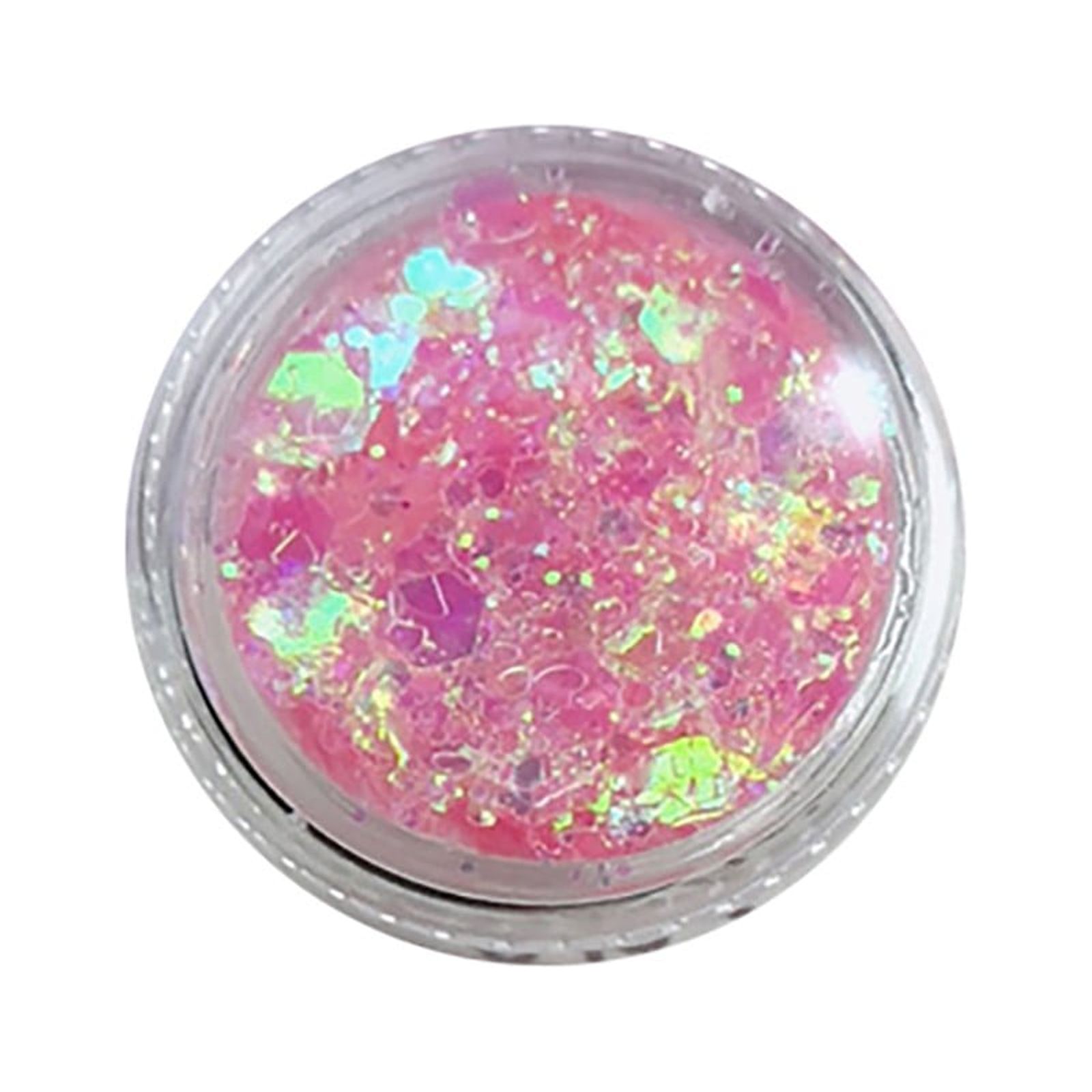 KPLFUBK Sparkling Gel Body Glitter for Concerts, Music Festivals, and Raves