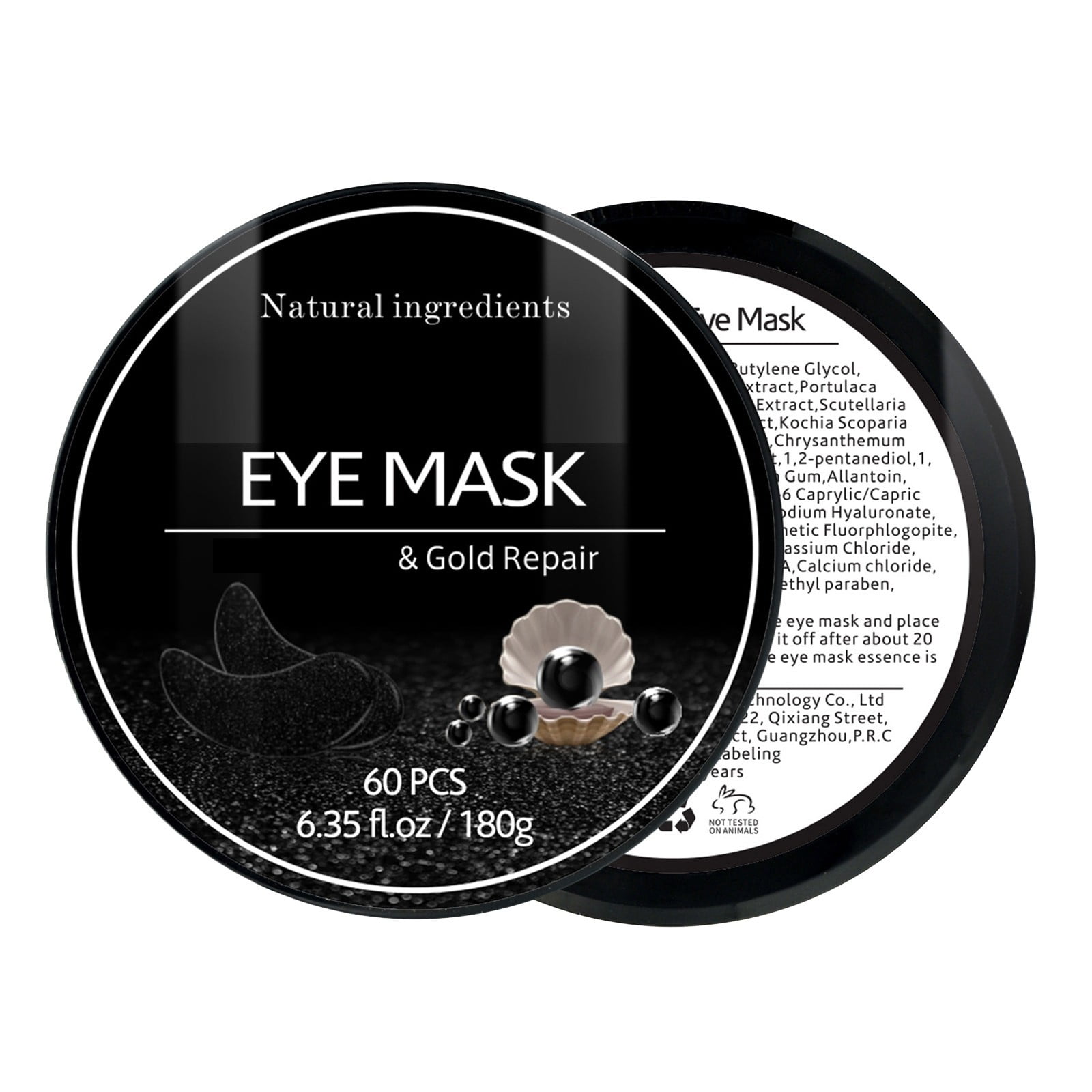 KPLFUBK Under Eye Patch 24K Gold Collagen Hyaluronic Acid Eye Mask